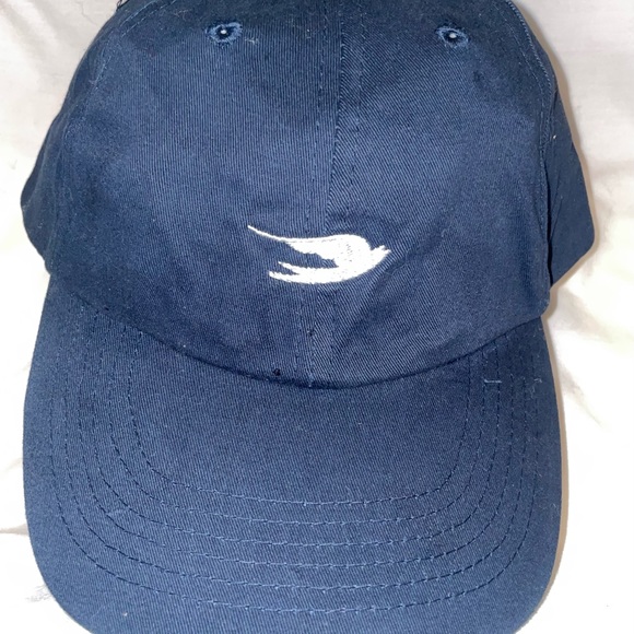 Martell Cognac Adjustable Baseball Hat w/ Buckle Strap Navy Unisex One Size New - Picture 8 of 8
